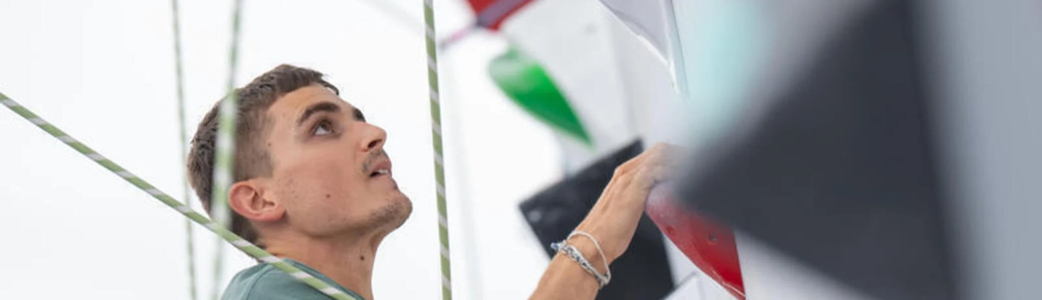 Praclimber Sebastian bei der WM in Seoul | © Familie Horn