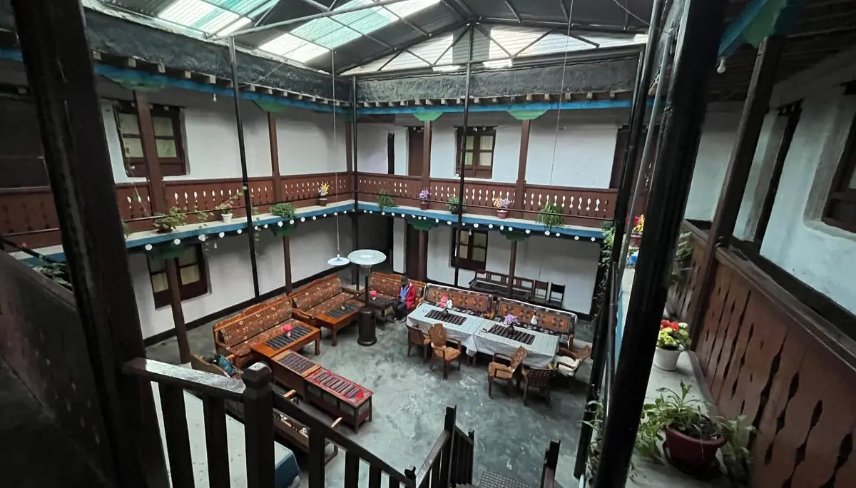 Lodgeinnenhof | © Astrid Kleemann