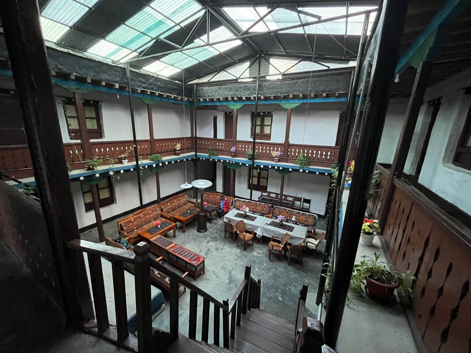 Lodgeinnenhof | © Astrid Kleemann