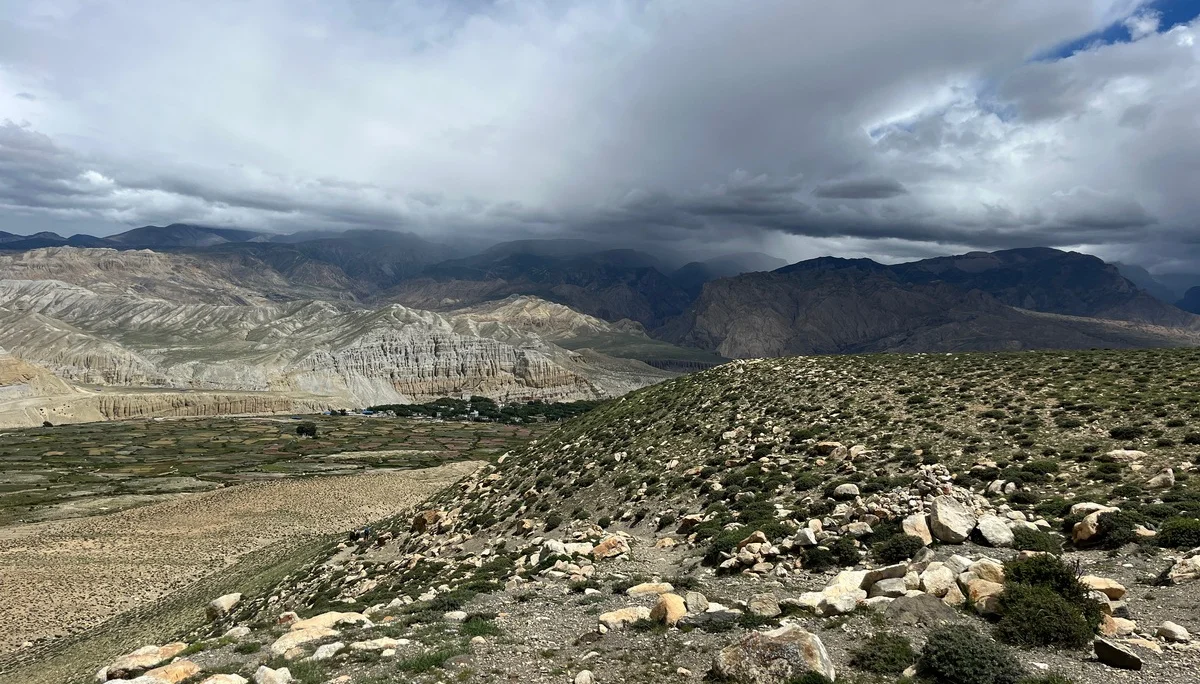 Landschaft vor Lo-Mantang | © Astrid Kleemann