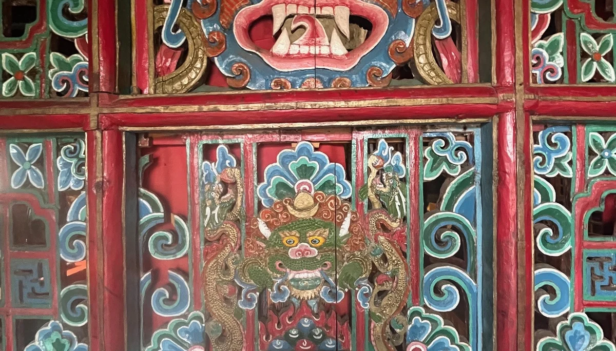 Malerei am Tempel | © Astrid Kleemann