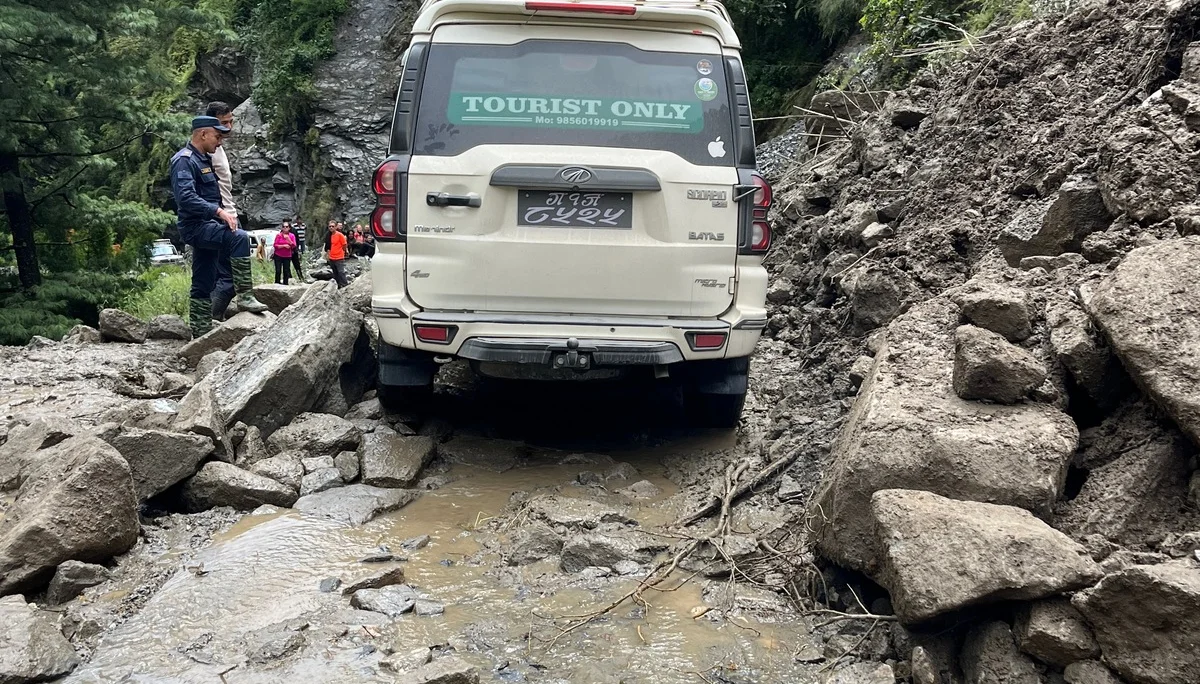 Jeep im Matsch | © Gruppe Walk-On