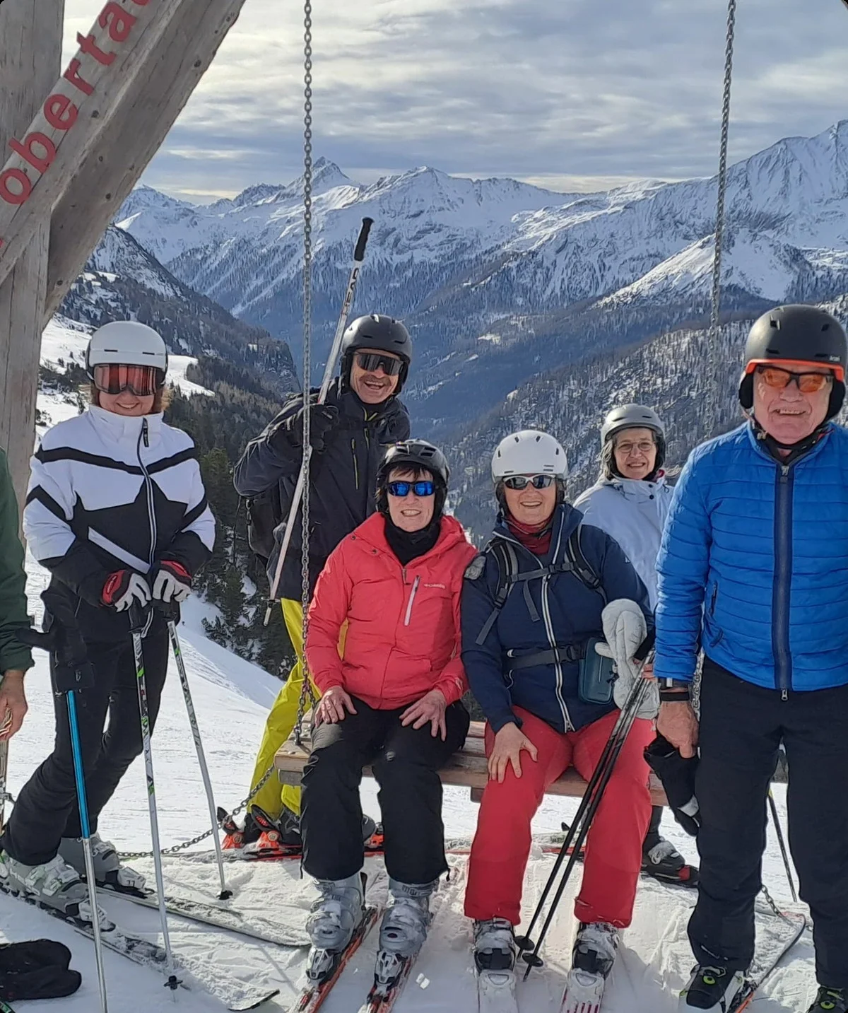 Gruppe Skifahrer Obertauern | © Astrid Kleemann