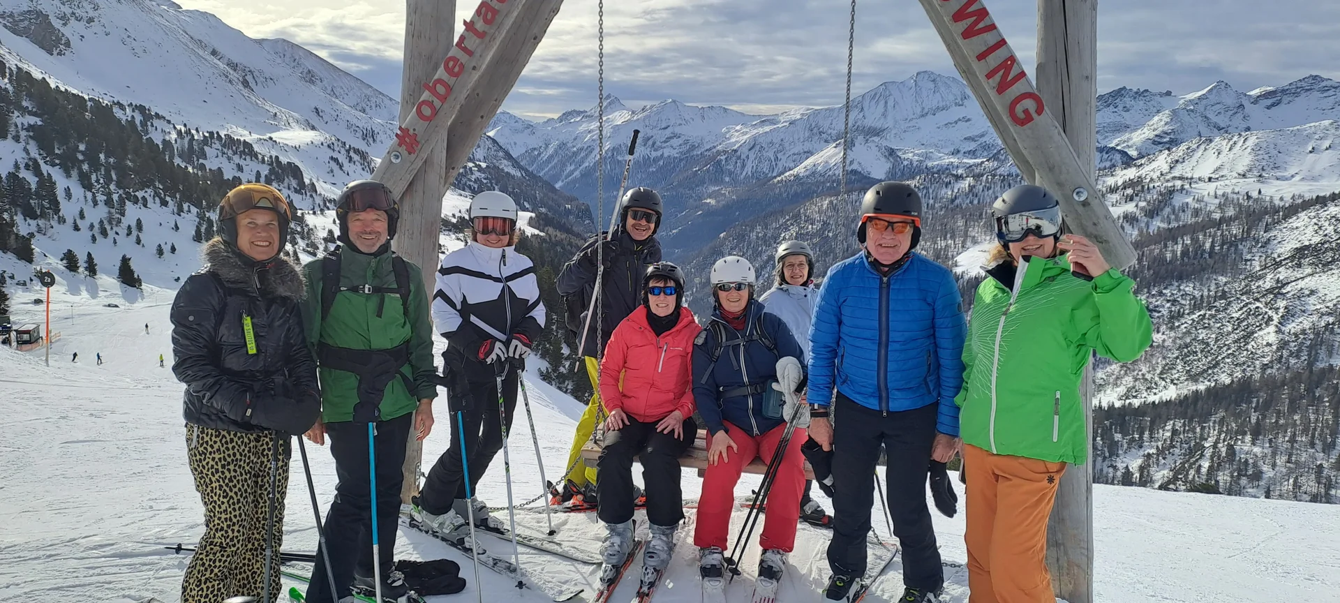 Gruppe Skifahrer Obertauern | © Astrid Kleemann