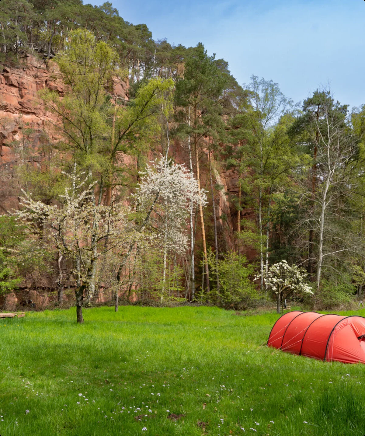 Zeltwiese Heubach  | © Doris Ihlefeld