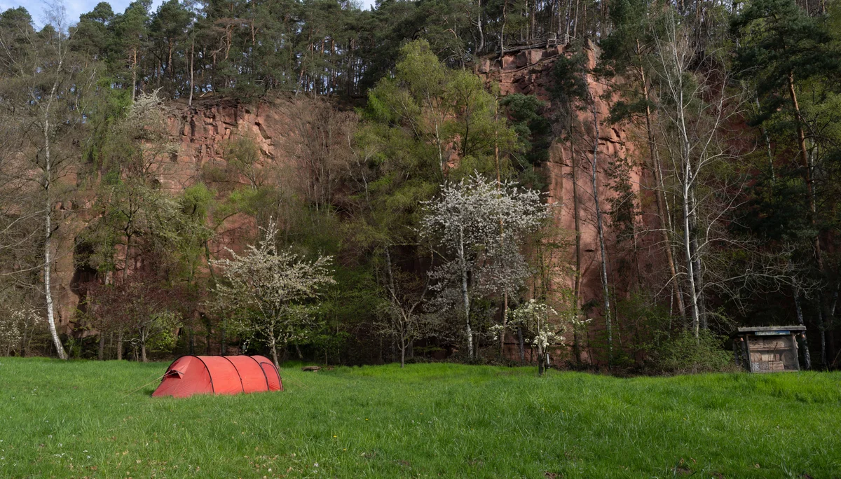 Zeltwiese Heubach | © Doris Ihlefeld