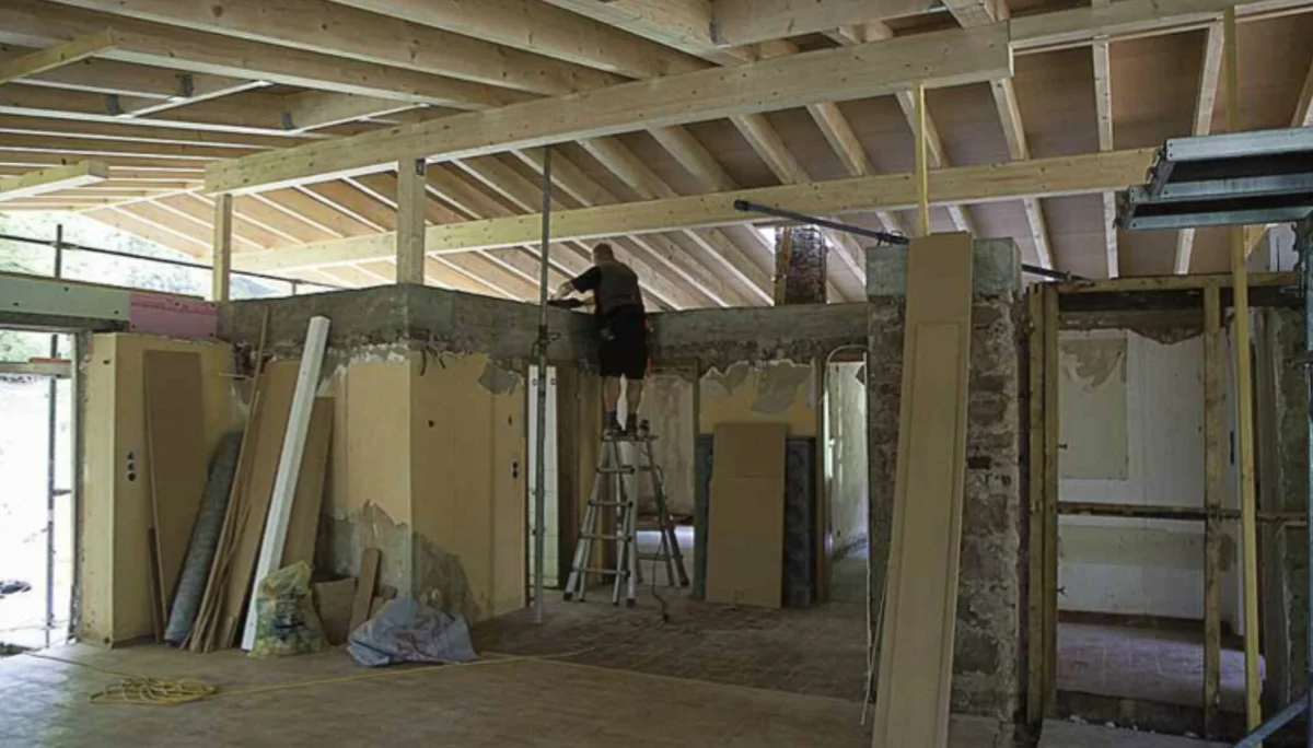 neues Dach für das Heubachhaus | © Archiv Sektion