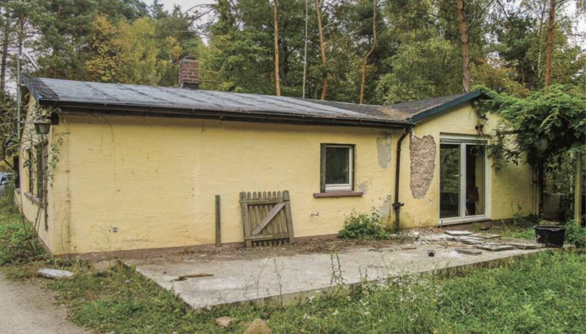 das Wohnhaus vor dem Umbau | © Archiv Sektion