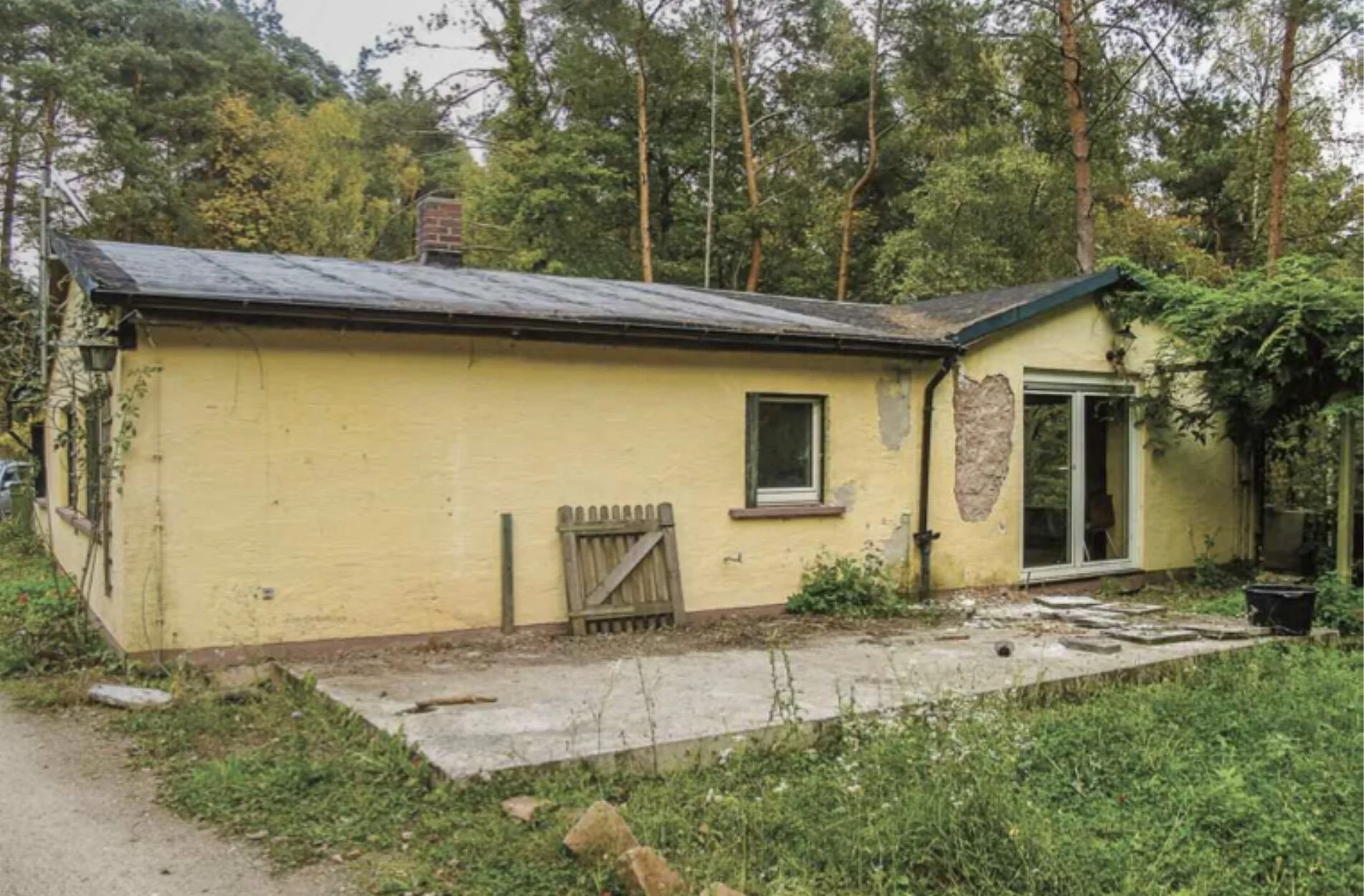 das Wohnhaus vor dem Umbau | © Archiv Sektion