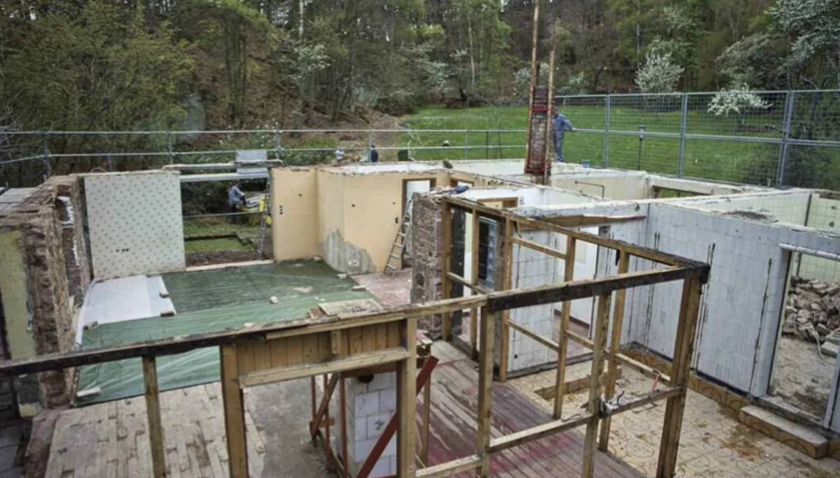 noch viel Arbeit | © Archiv Sektion