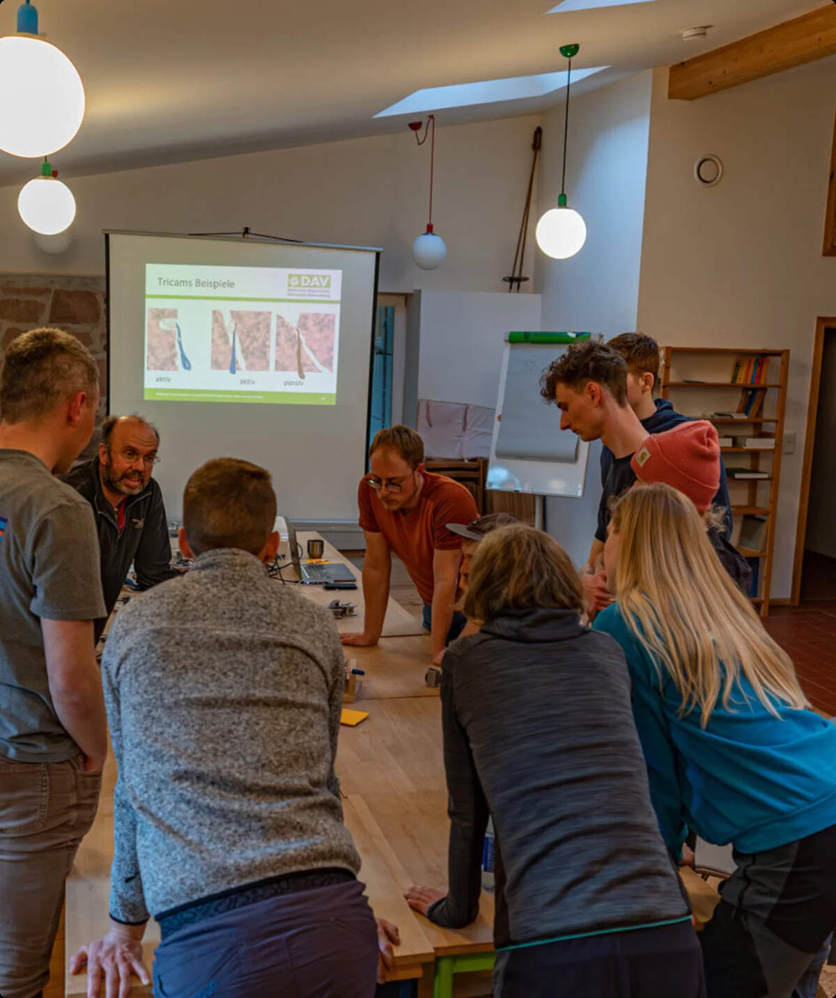 Kurs im Seminarraum des Heubachhaus | © Doris Ihlefeld