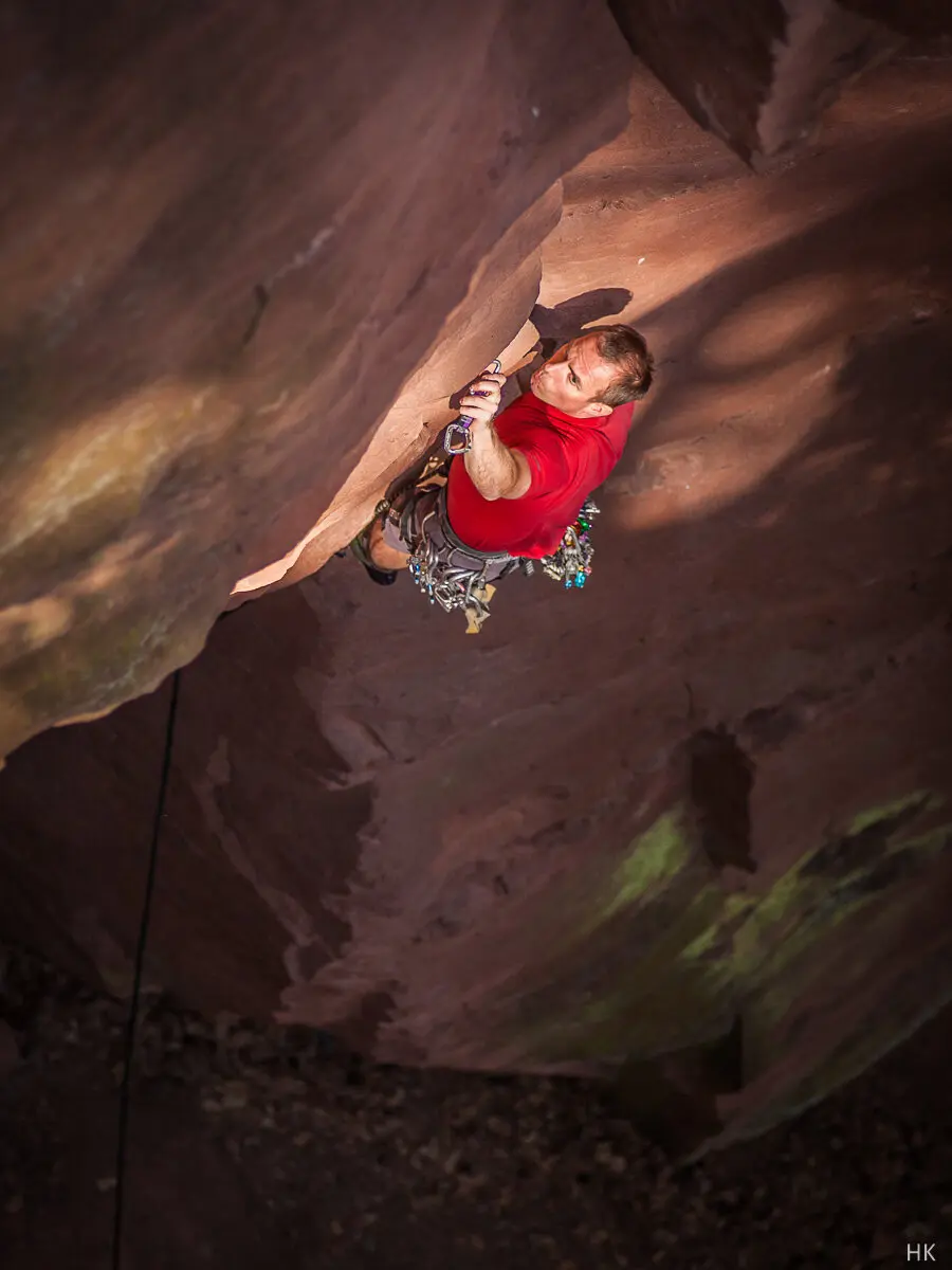 klettern in Heubach  | © Helge Kramberger
