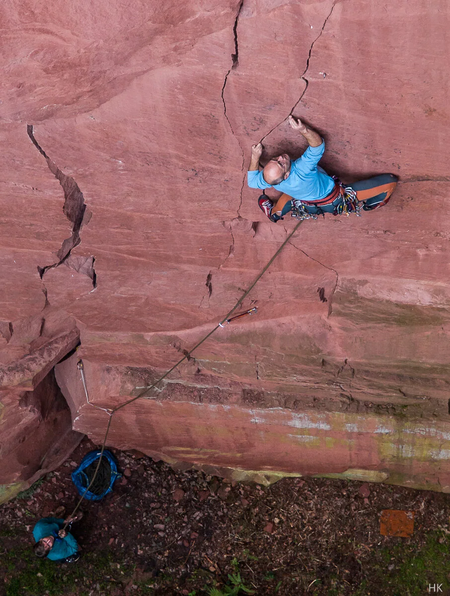 klettern in Heubach  | © Helge Kramberger
