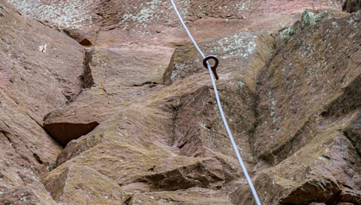 Klettersteig Heubach  | © Doris Ihlefeld