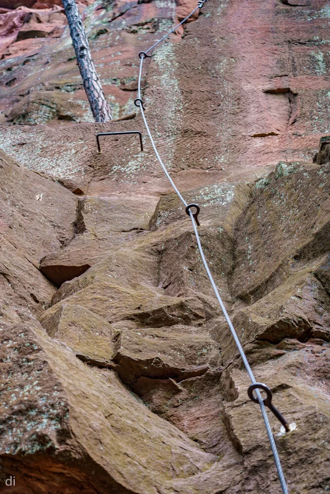 Klettersteig Heubach  | © Doris Ihlefeld
