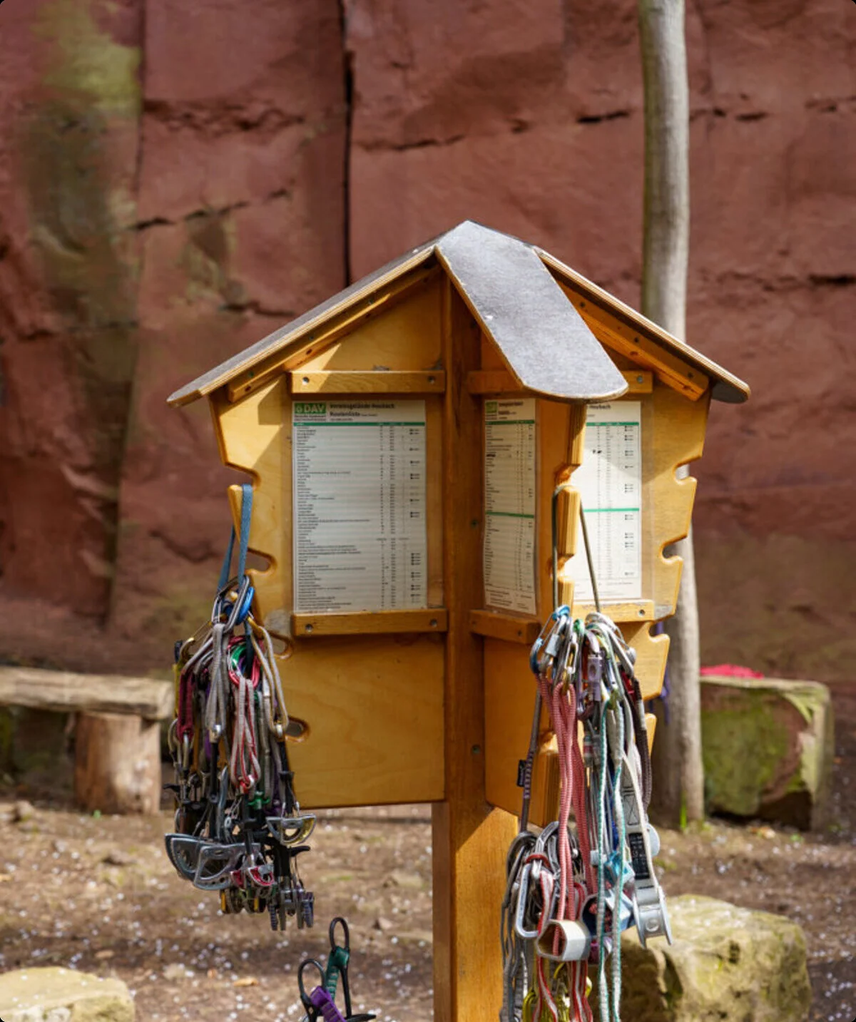 Routenlisten-Schild | © Doris Ihlefeld