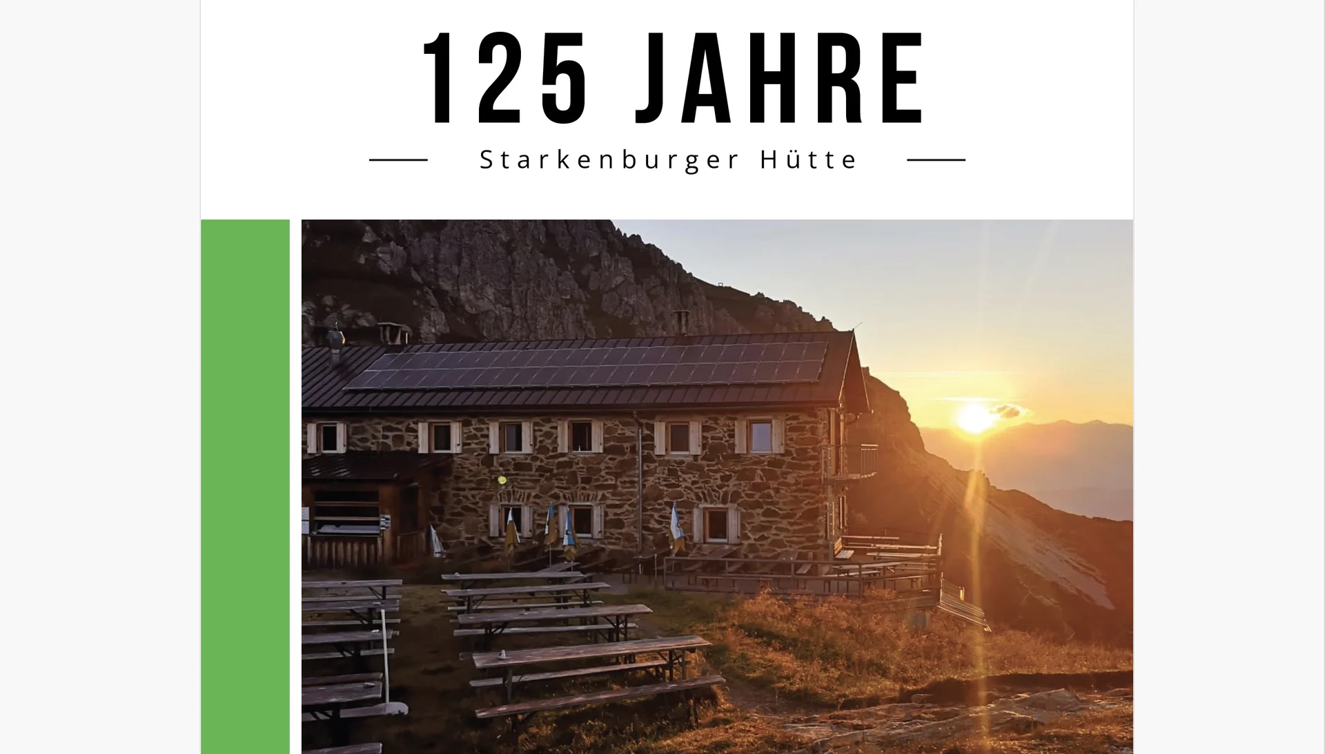 © Stubaier Höhenweg / Bildquelle: PUNKT.AGENCY / Sektion