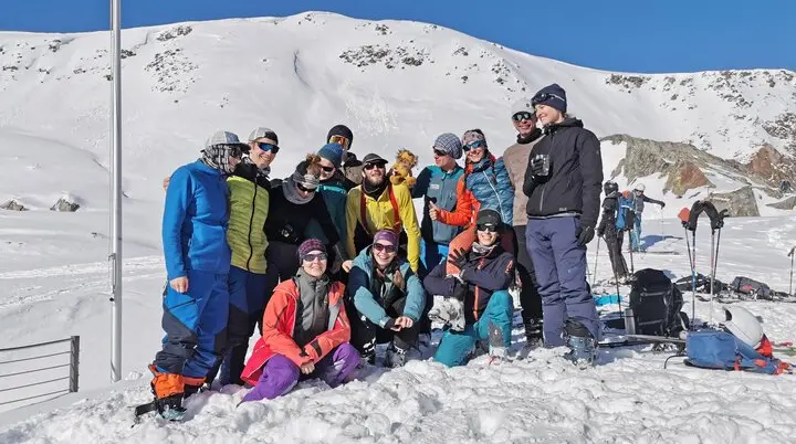 Jugendleiter*innen Treffen im Schnee | © Lea Becker