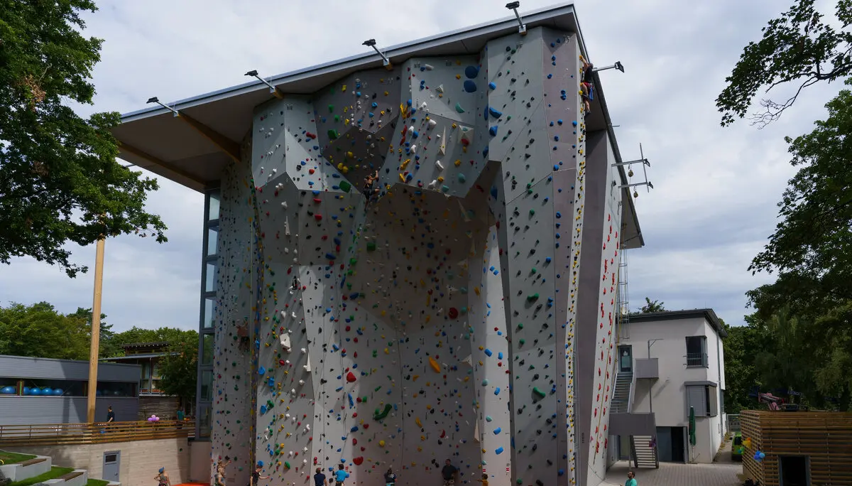 Außenkletteranlage-Suedwand-6-2020 | © Doris Ihlefeld